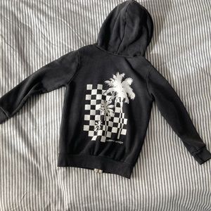 California vintage zip up hoodie 6T